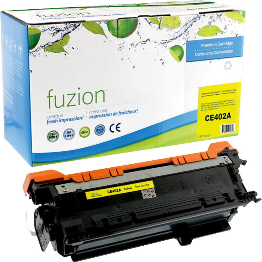 fuzion™ Compatible Laser Cartridges (HP CE402A) Yellow