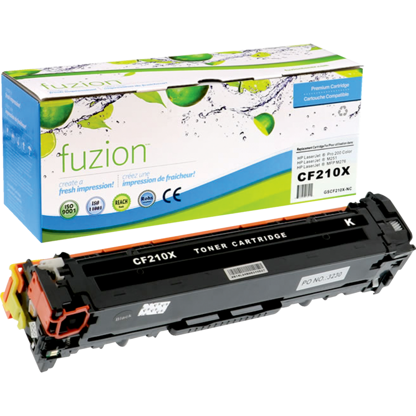 fuzion™ Compatible Laser Cartridges High Yield (HP CF210X) Black