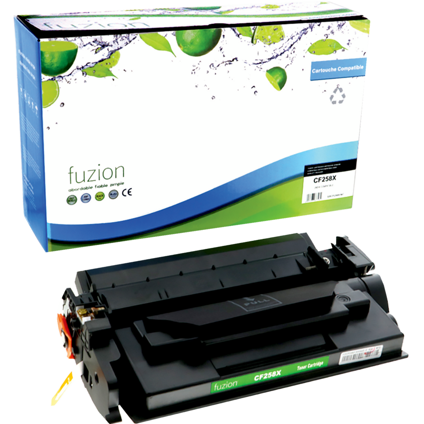 fuzion™ Compatible Laser Cartridge (HP CF258X) Black