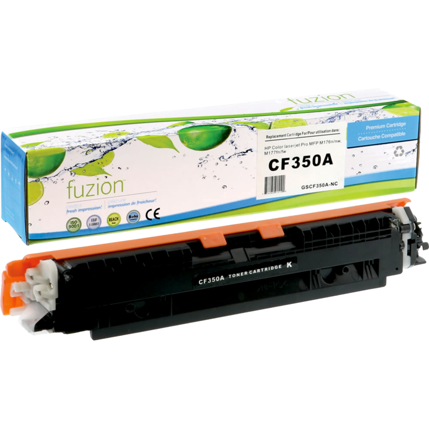 fuzion™ Compatible Laser Cartridges (HP OEM# CF350A, 130A) Black