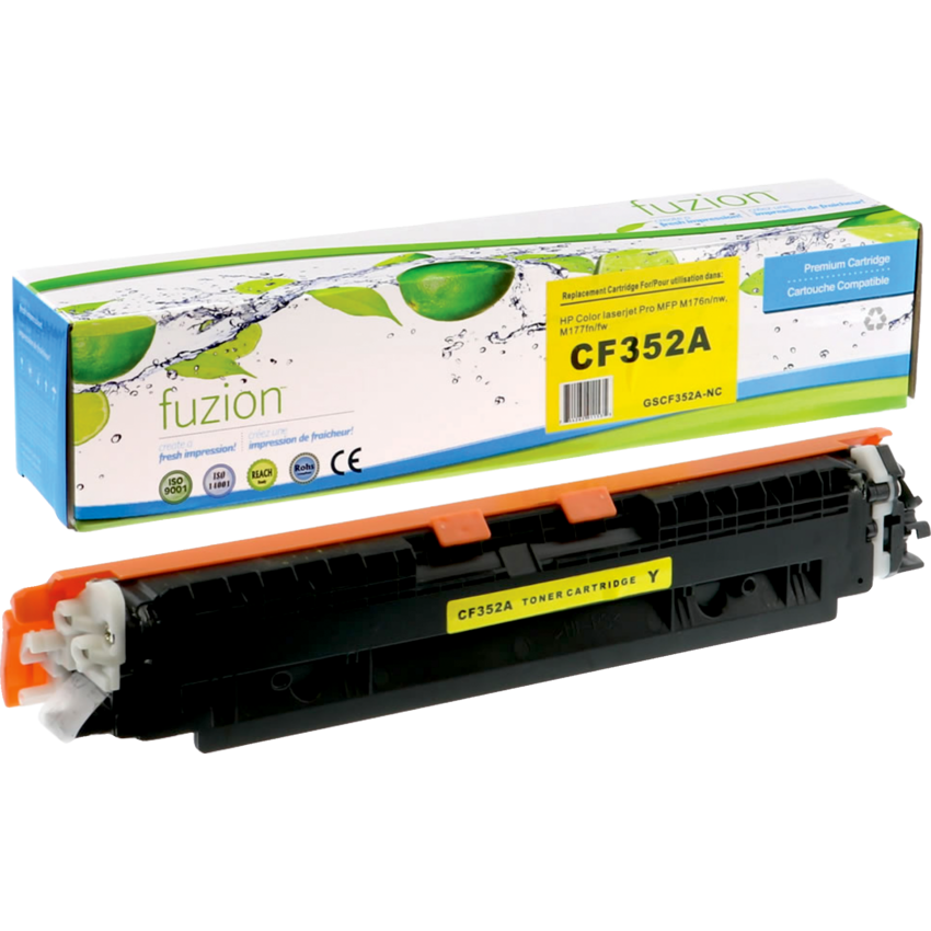fuzion™ Compatible Laser Cartridges (HP OEM# CF352A, 130A) Yellow