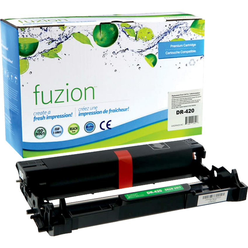 fuzion™ Compatible Laser Cartridges (Brother DR420) Black
