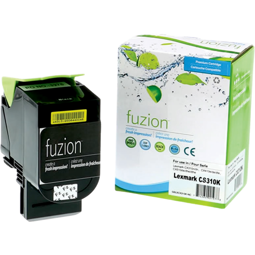 fuzion™ Compatible Laser Cartridges ( Lex 70C1HK0, 701K) High Yield Black