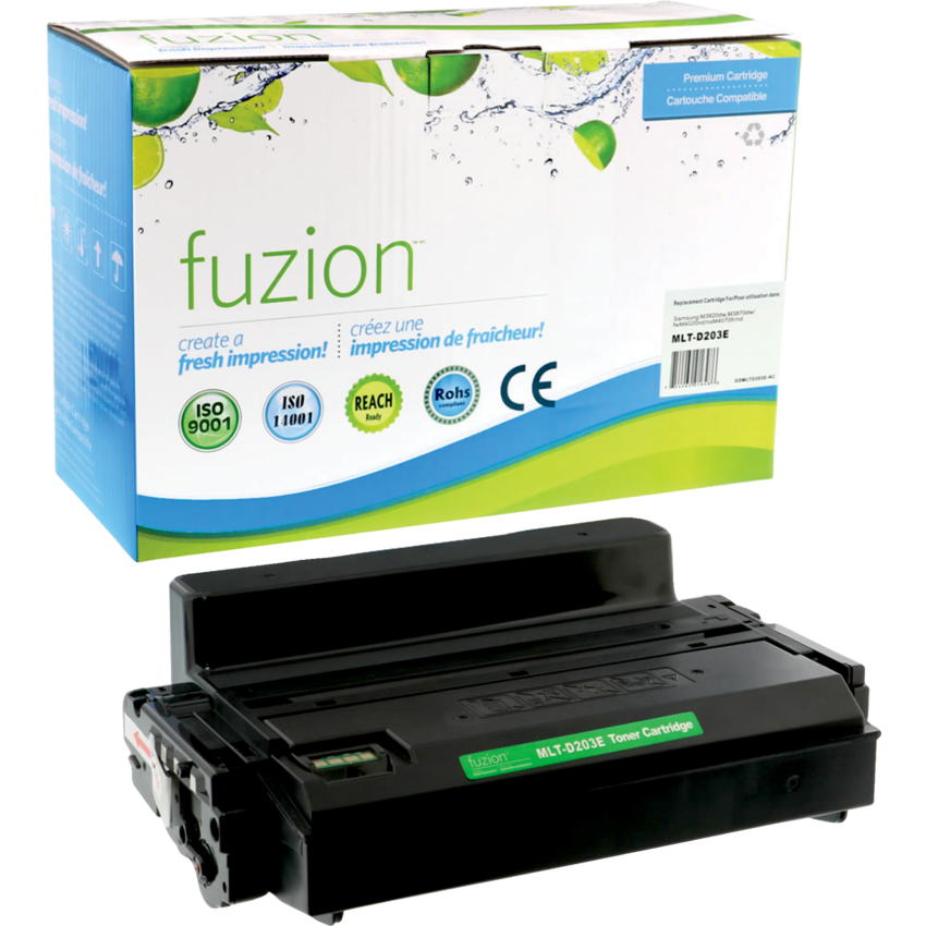 fuzion™ Compatible Laser Cartridges Samsung (OEM#  MLTD203E, MLT-D203E) Black