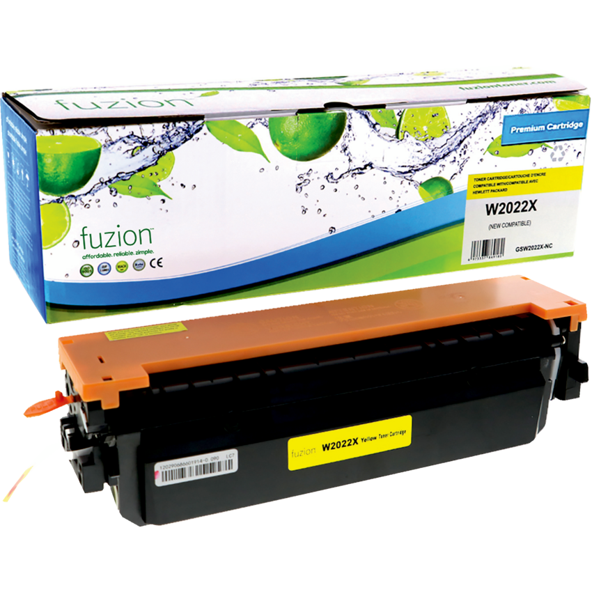 fuzion™ Compatible Laser Cartridges High Yield (HP W2022X) Yellow