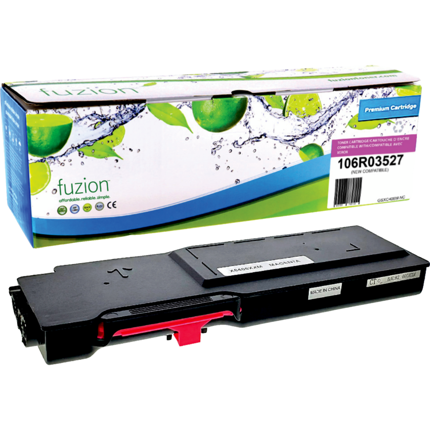 fuzion™ Compatible Laser Cartridges Xerox (OEM# 106R03527) High Yield Magenta