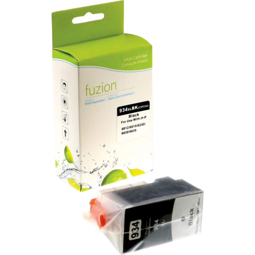 fuzion™ Compatible Inkjet Cartridge (HP 934XL) Black