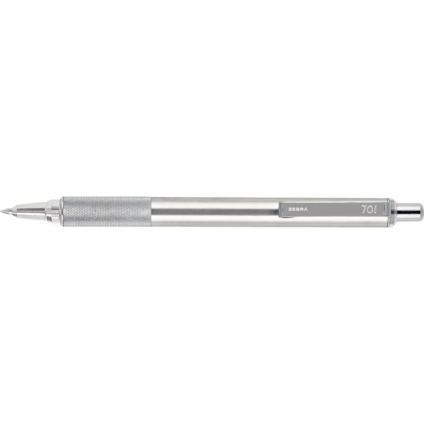 Zebra F-701® Retractable Ball Point Pen Fine Point Black