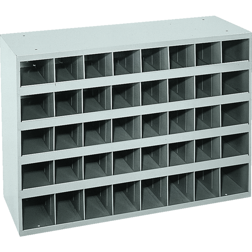 Durham MFG® Steel Storage Bin 40 Cabinet 33-3/4"W x 12"D x 23-7/8"H Grey