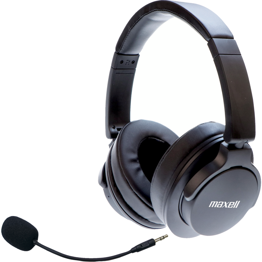 Maxell Bass 13 Wireless Bluetooth Headphones Black