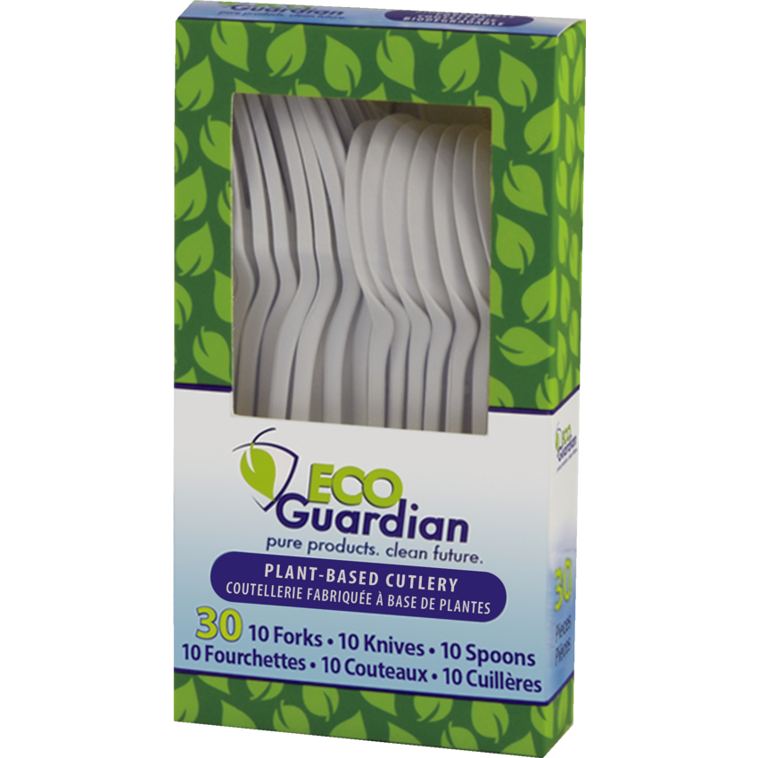 Eco Guardian™ Compostable Cutlery 30/box